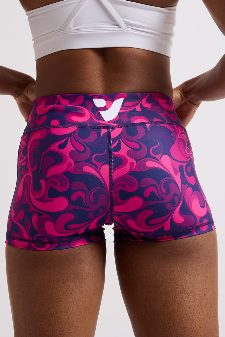 Booty short PURPLE SWIRL