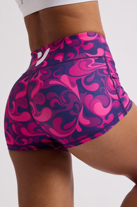 Booty short PURPLE SWIRL