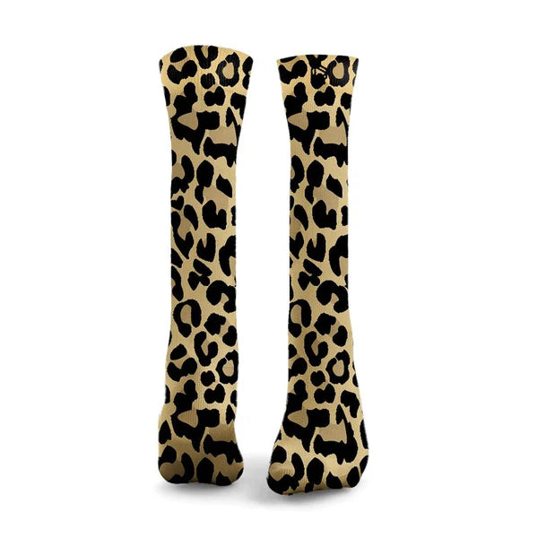 Chaussettes Weightlifting Leopard Print HEXXEE