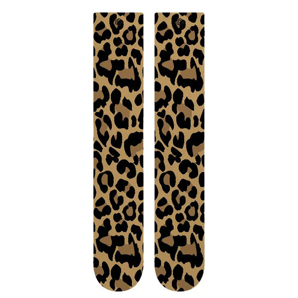 Chaussettes Weightlifting Leopard Print HEXXEE