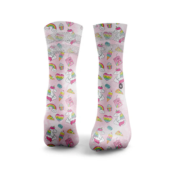 Chaussettes Paillettes Unicorn Tie Dye HEXXEE