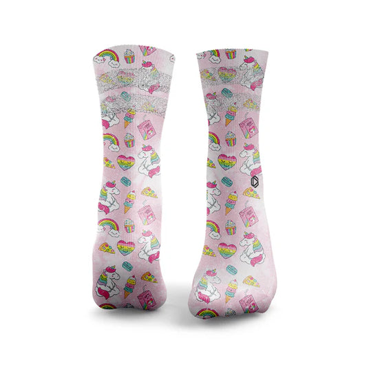 Chaussettes Paillettes Unicorn Tie Dye HEXXEE