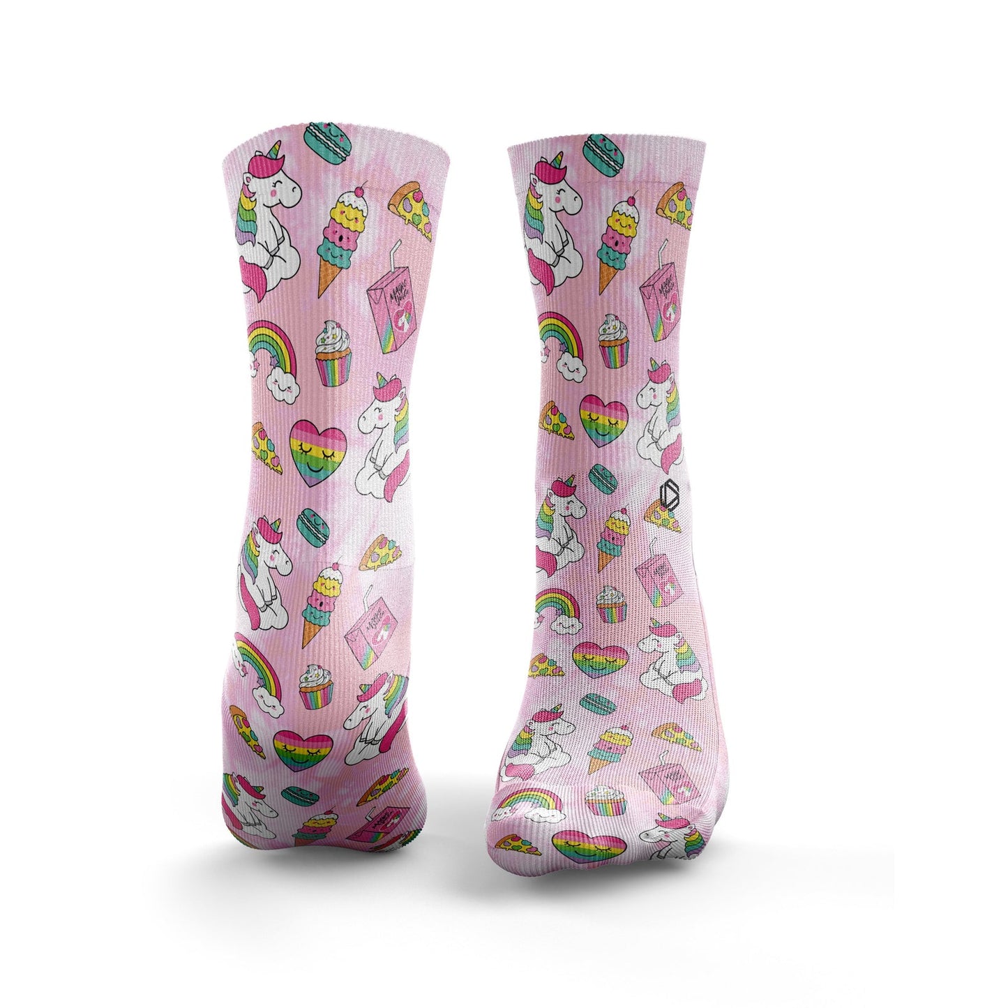 Chaussettes Crew Unicorn Tie Dyes HEXXEE