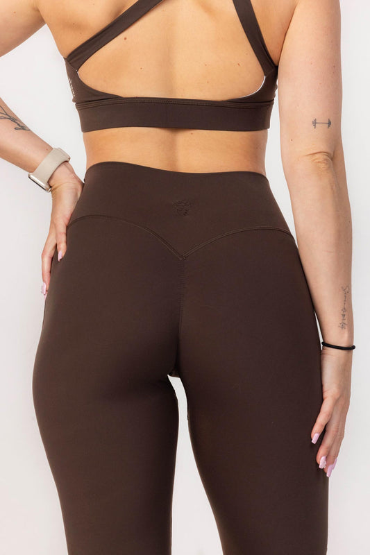 Leggings "Florine" Espresso (hidden scrunch)