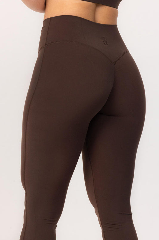 Leggings "Florine" Espresso (hidden scrunch)