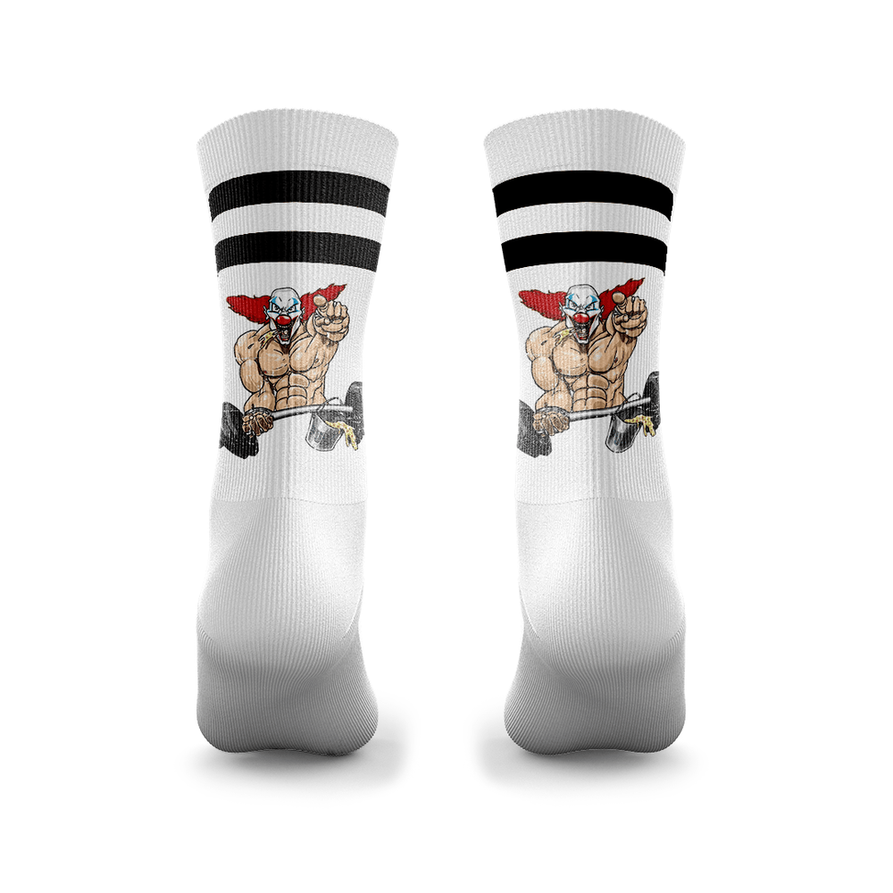 Chaussettes 2 stripes Pukie the Clown HEXXEE