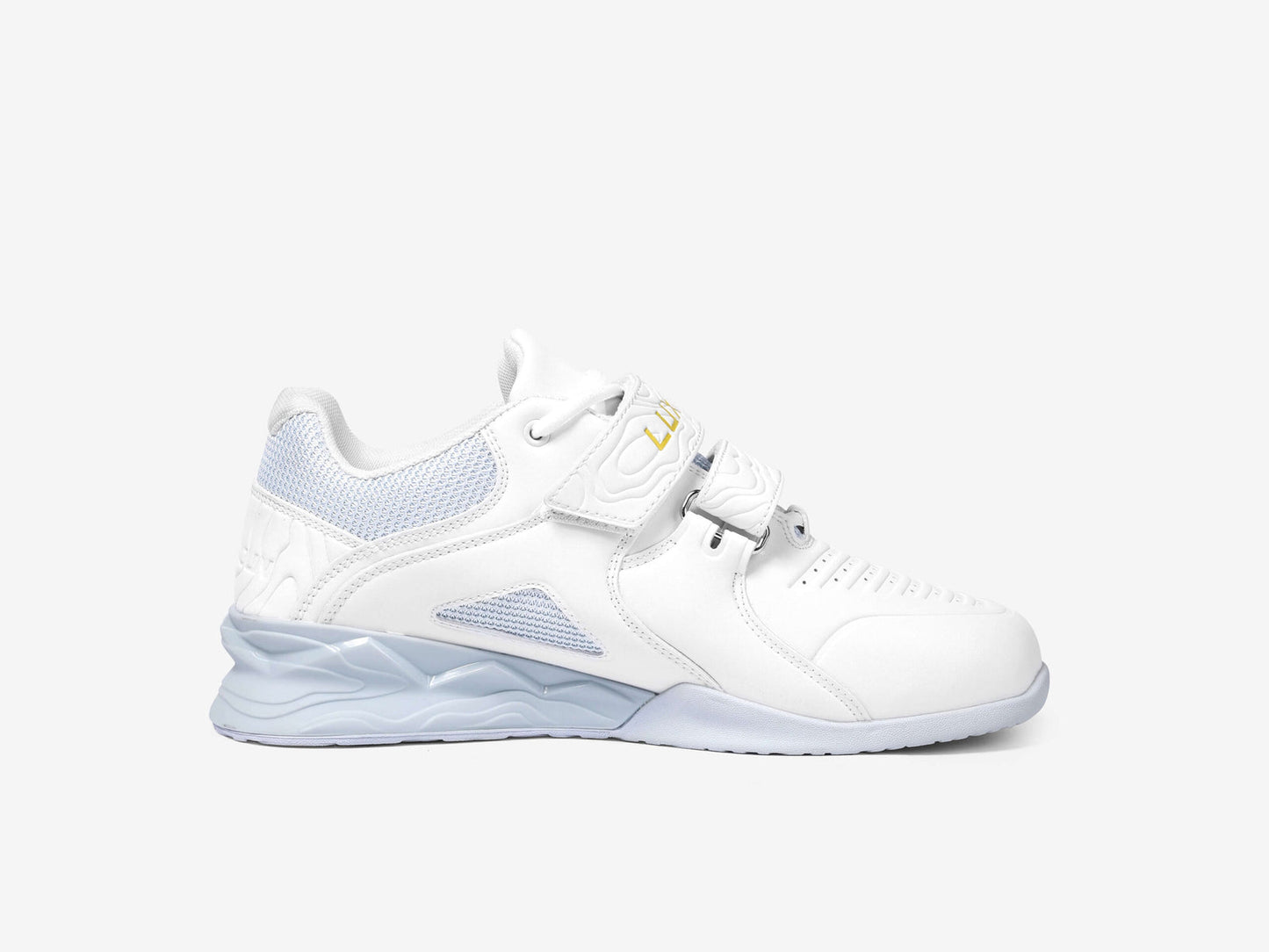 LUXIAOJUN Weightlifting Shoes White
