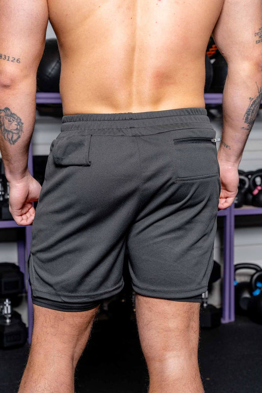 Short Homme Hybrid “Carbon”