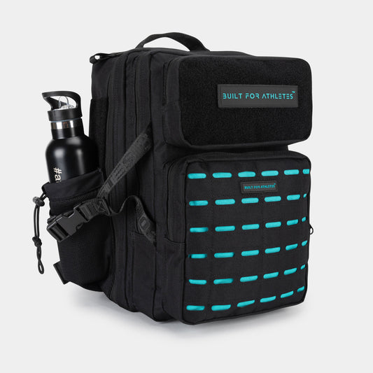 Medium Black&Aqua 25L Backpack