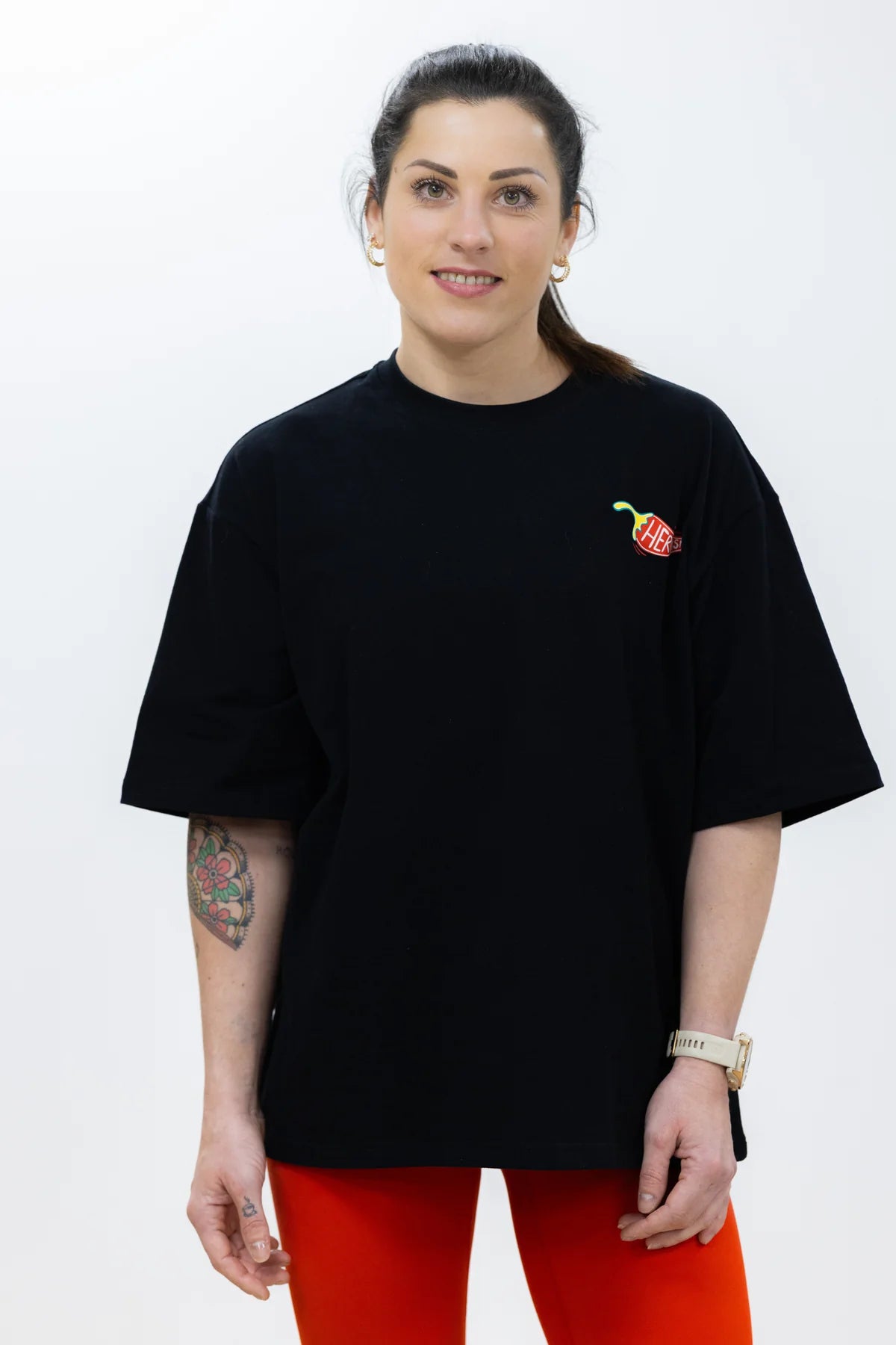 George Oversized T-shirt - Chilli