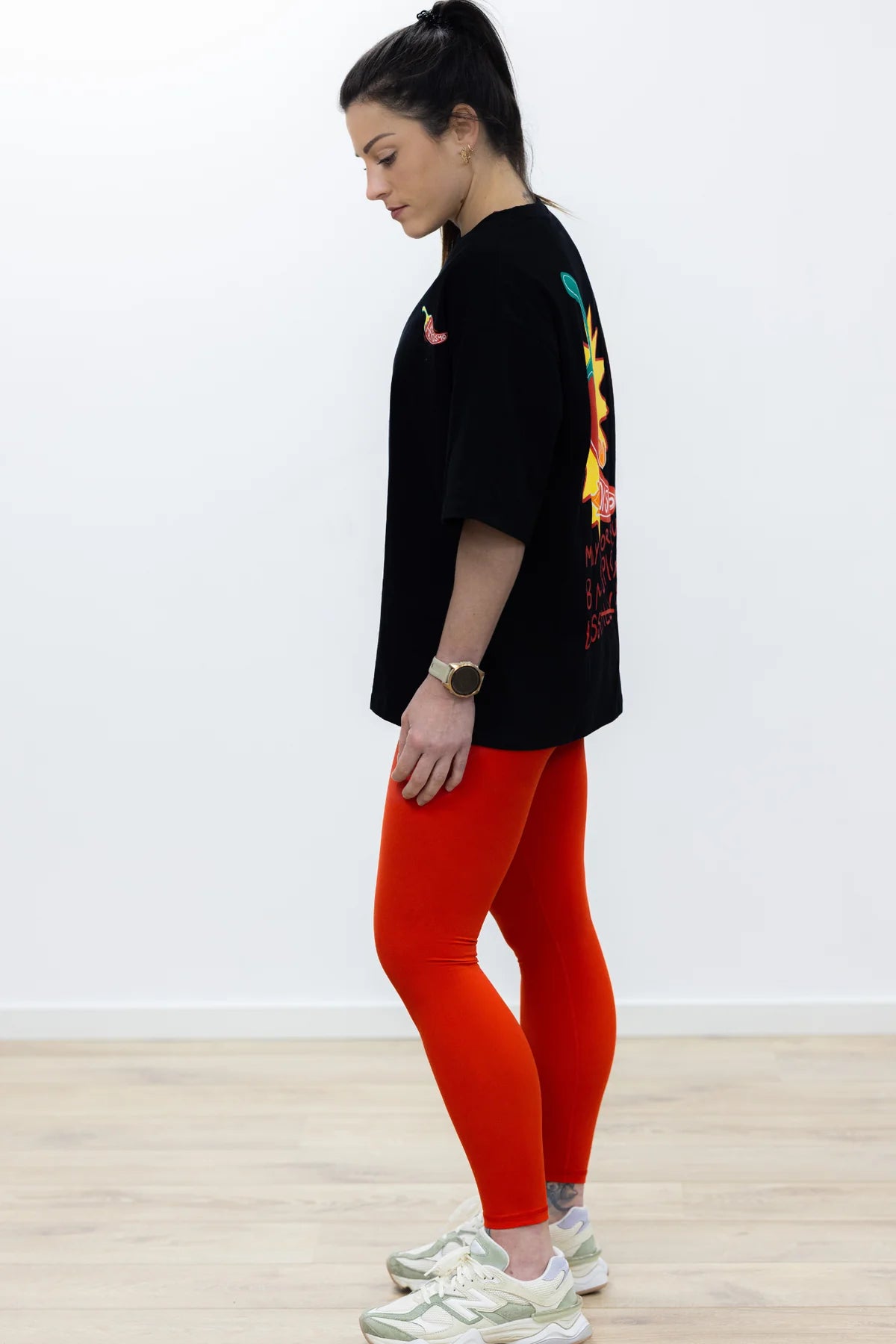 George Oversized T-shirt - Chilli