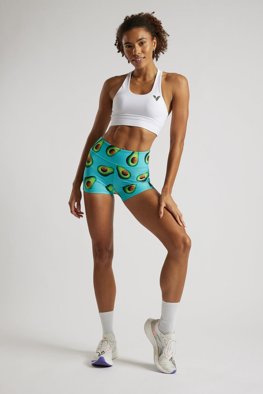 VOXY-Booty short AVOCADO