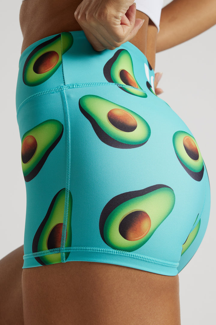 VOXY-Booty short AVOCADO