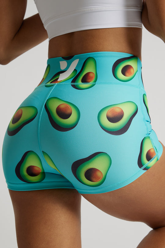 VOXY-Booty short AVOCADO