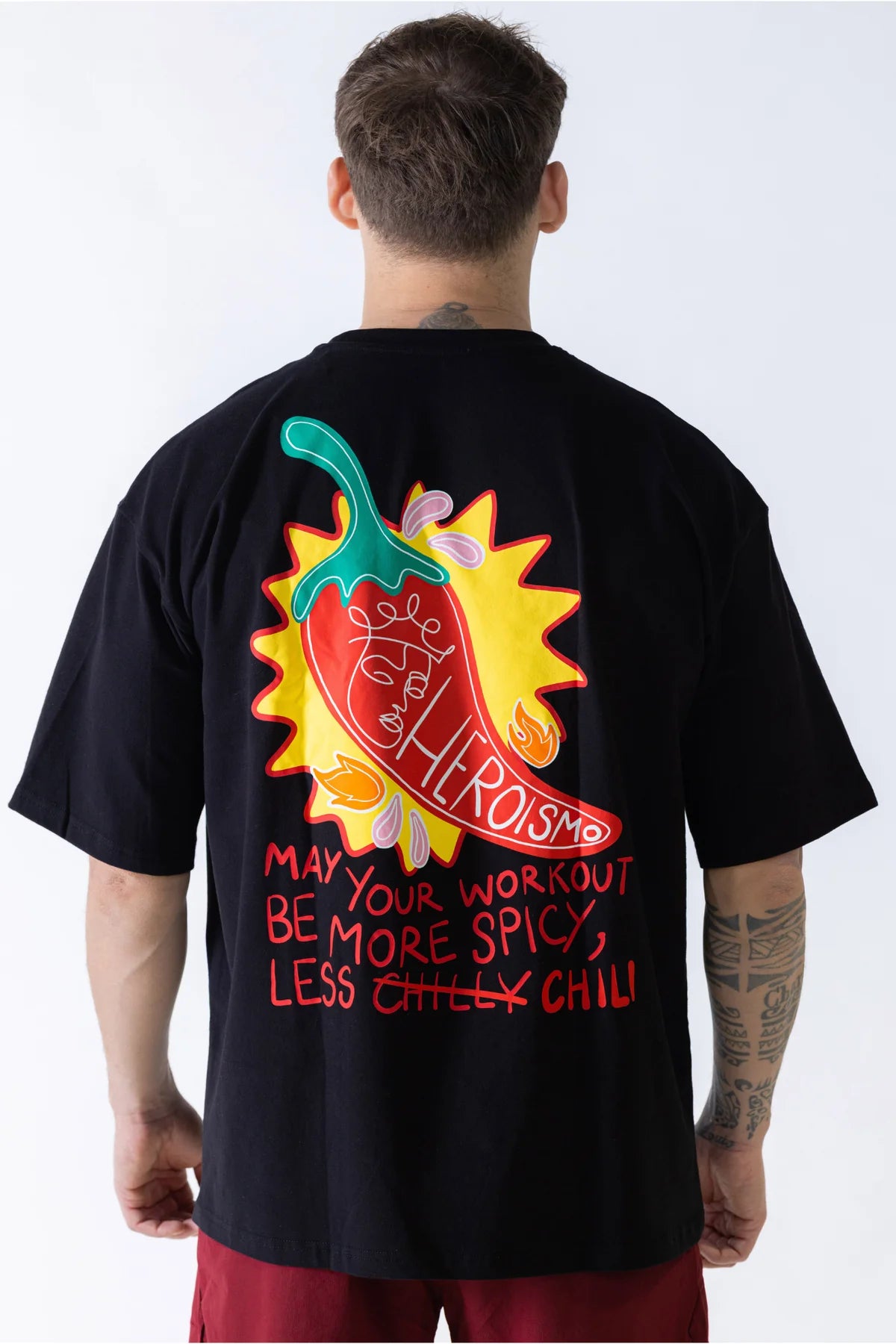 George Oversized T-shirt - Chilli
