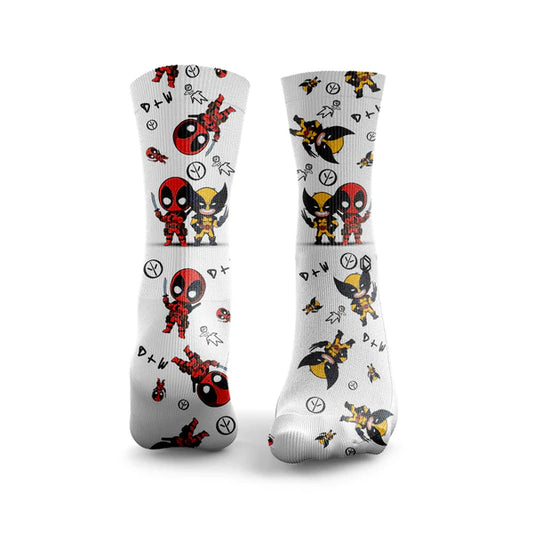 Chaussettes Crew D+W HEXXEE