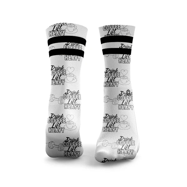Chaussettes Drink coffee Lift heavy HEXXEE
