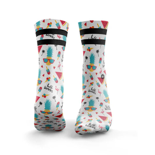 Chaussettes 2 stripes Hello Summer HEXXEE