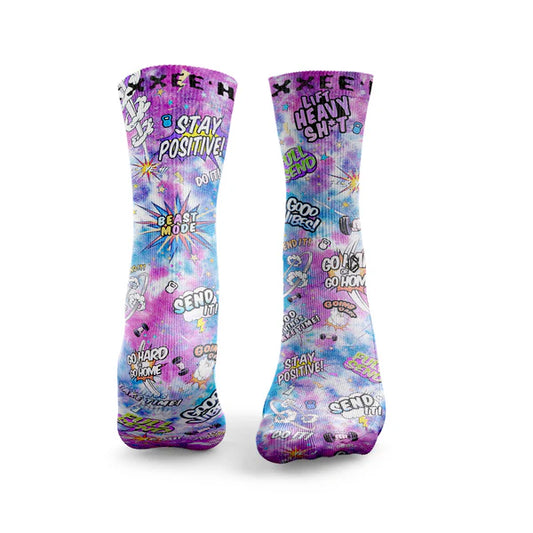 Chaussettes Halo Send It HEXXEE