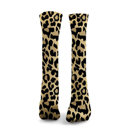 Chaussettes Weightlifting Leopard Print HEXXEE