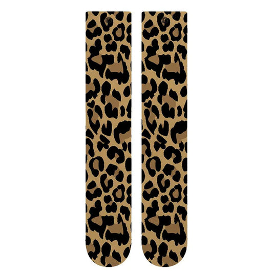 Chaussettes Weightlifting Leopard Print HEXXEE