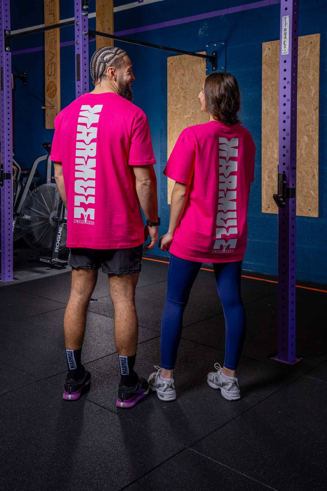 MARMULE-Tshirt Oversize “Pink Wave”