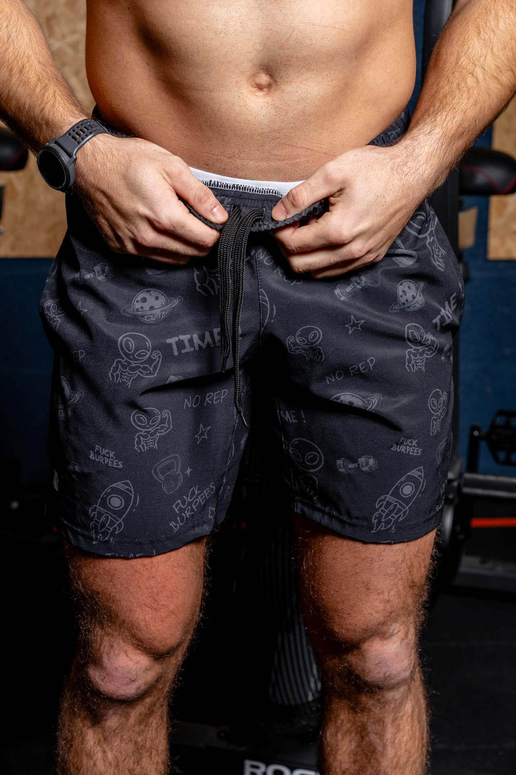 MARMULE-Short Homme Functional “Black Cosmos”