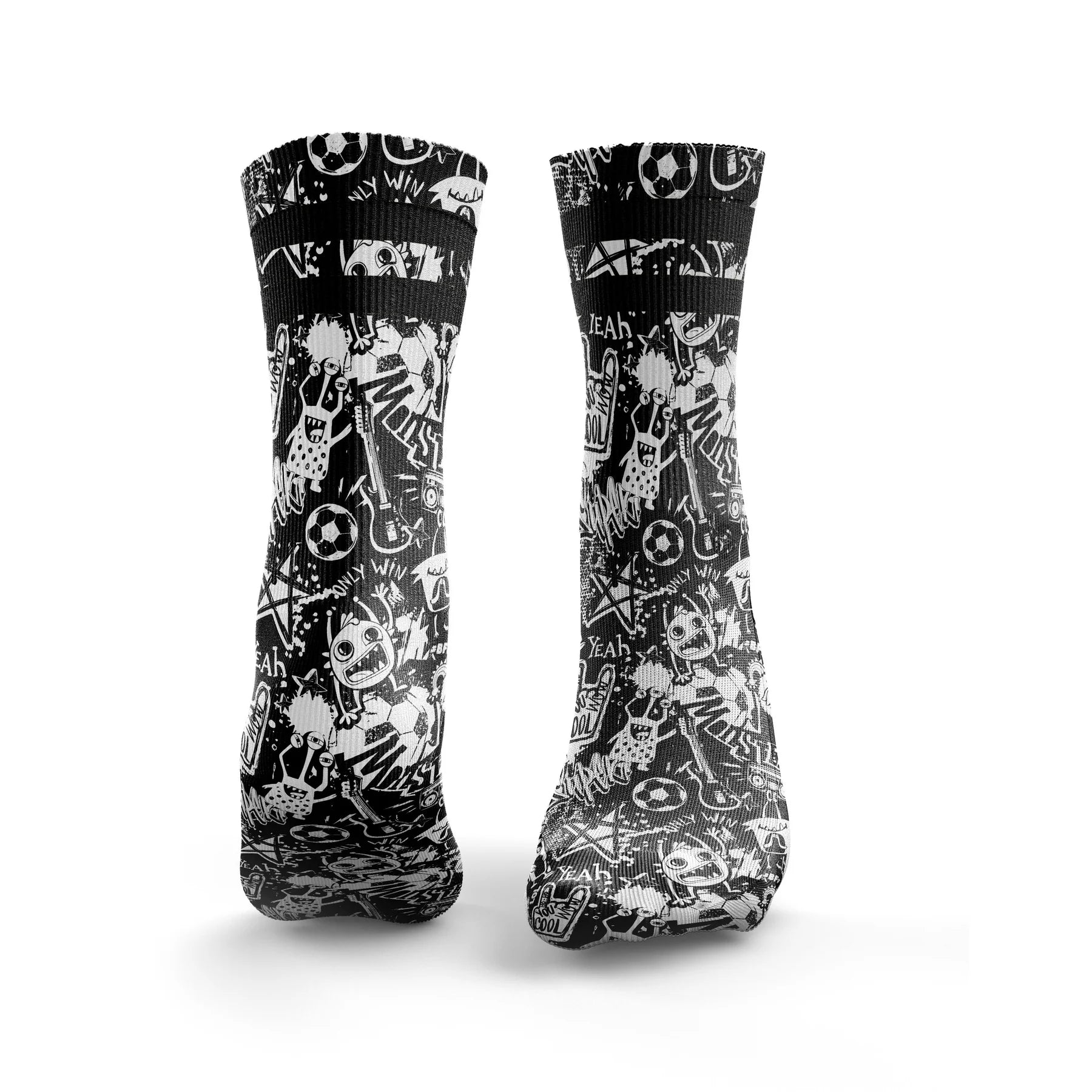 Chaussettes 2 Stripes Monster Clash HEXXEE