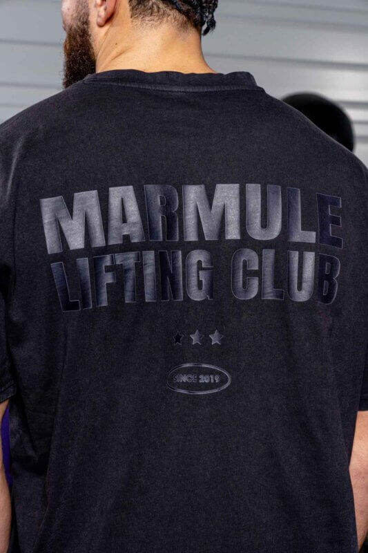 T-shirt Oversize Washed “Lifting club”