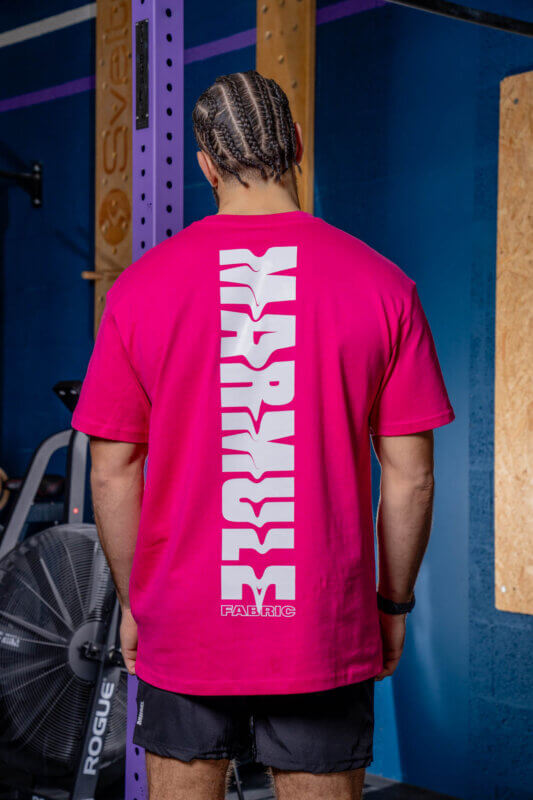 MARMULE-Tshirt Oversize “Pink Wave”