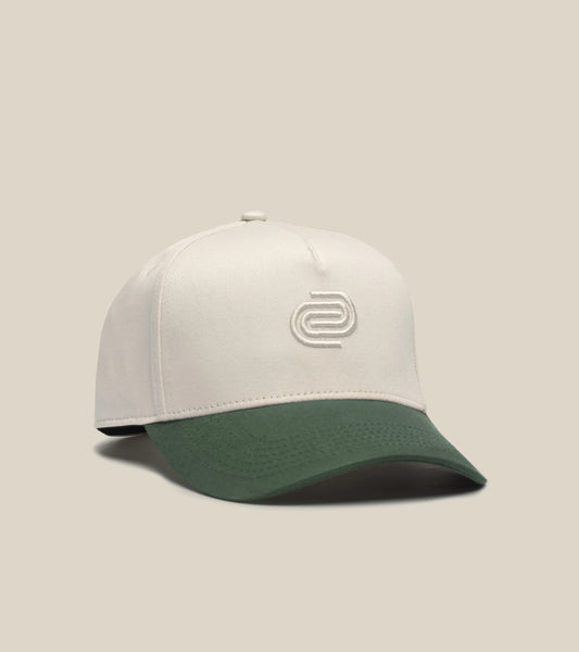 Casquette white sand/thyme While on Earth