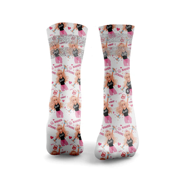 Chaussettes Paillettes Strong Barbie HEXXEE