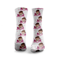 Chaussettes Crew Strong morena Girl Club HEXXEE