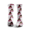 Chaussettes Crew Strong black Girl Club HEXXEE