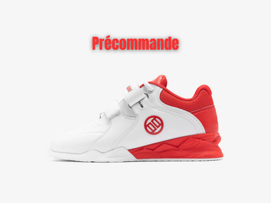 LUXIAOJUN Weightlifting Shoes "White Heat" Edition