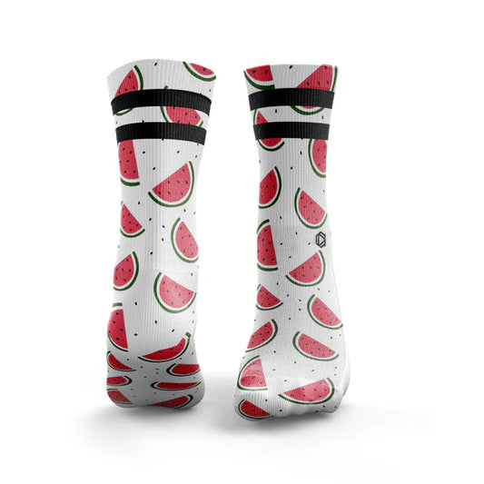 Chaussettes 2 stripes Watermelon Slice HEXXEE