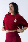 Justine Cropped T-shirt - Cherry Picking