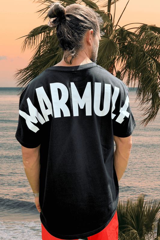 T-shirt Oversize “Marmule”  noir