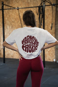 MARMULE-Crop Oversize “Twist Burgundy”