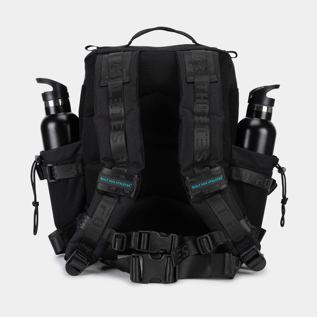 Medium Black&Aqua 25L Backpack
