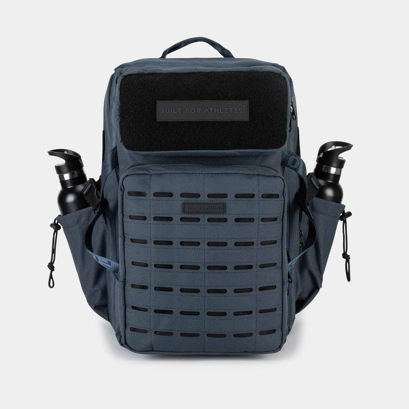 Large black petrol blue 45L Backpack