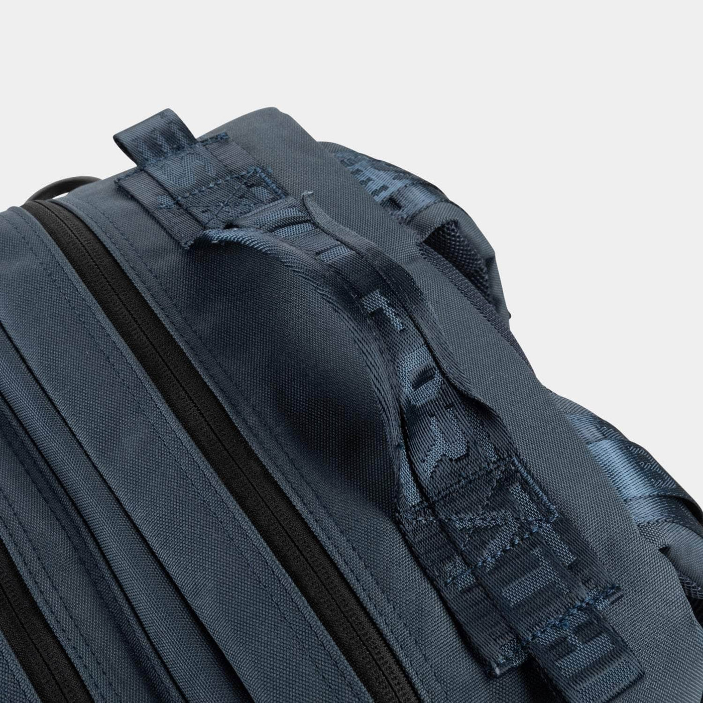 Large black petrol blue 45L Backpack