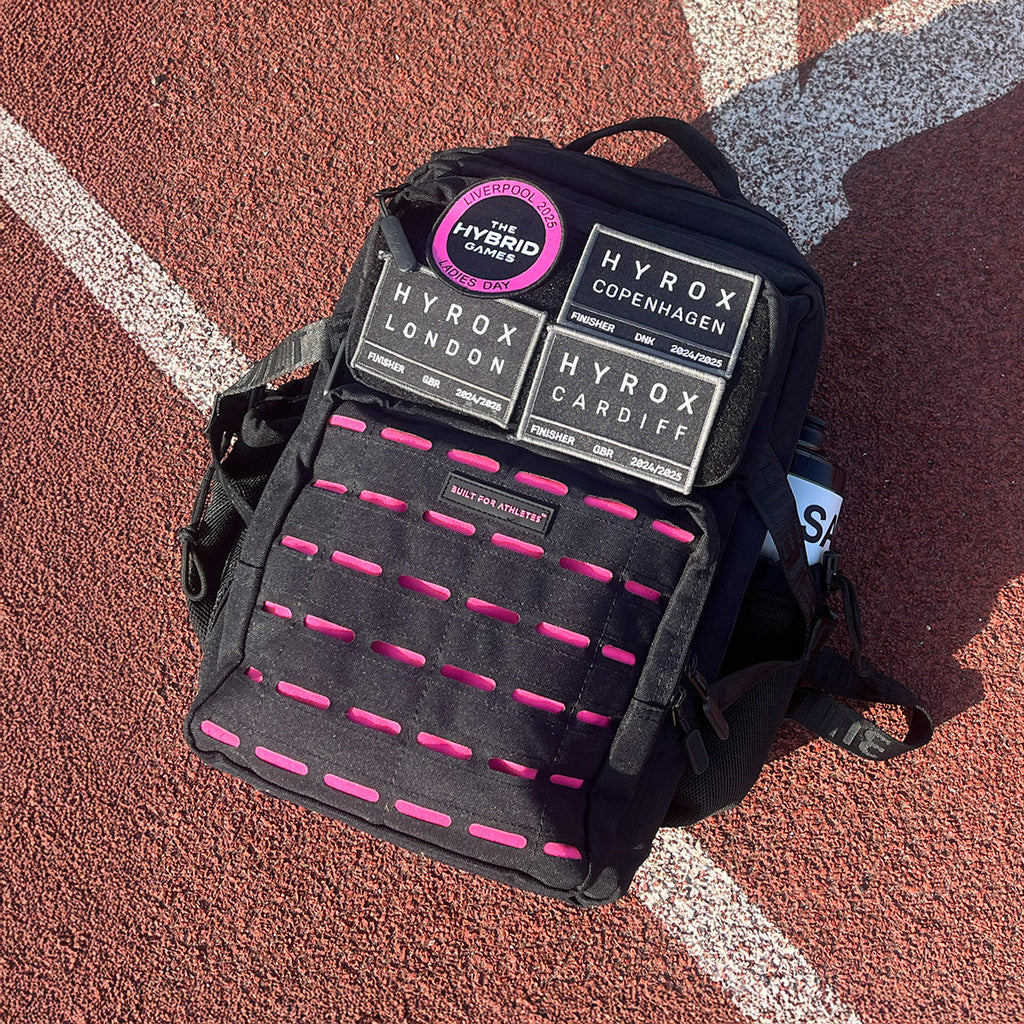 Medium Black&Pink 25L Backpack