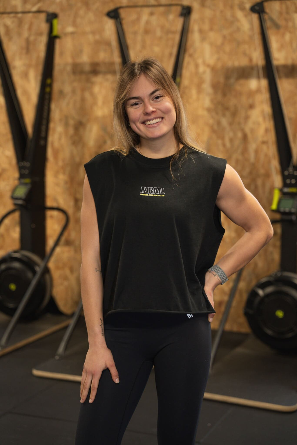 MARMULE-Crop Tank Oversize “Hybrid Club”