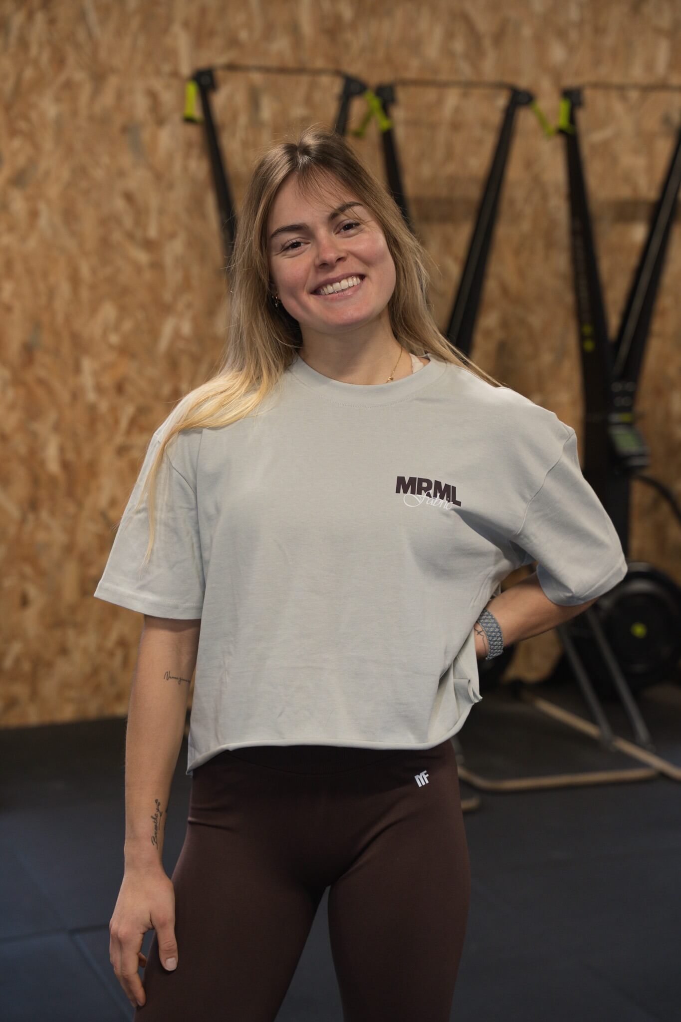 MARMULE-Crop Oversize “Brown Edition”