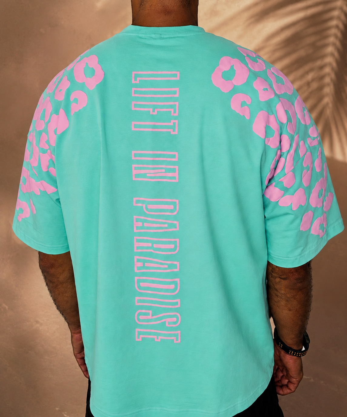 T-shirt oversize Wild Series-BUBBLE MINT