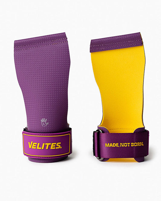 Maniques Quad Ultra purple&mustard