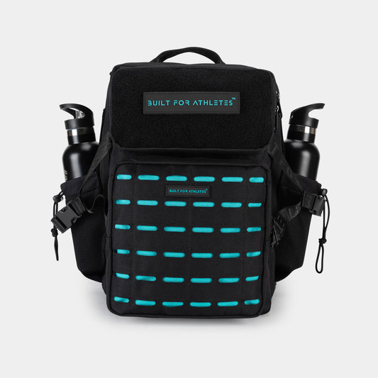 Medium Black&Aqua 25L Backpack