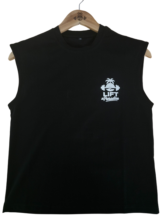 T-Shirt oversize Tank for KIDS - "Shark who lift"