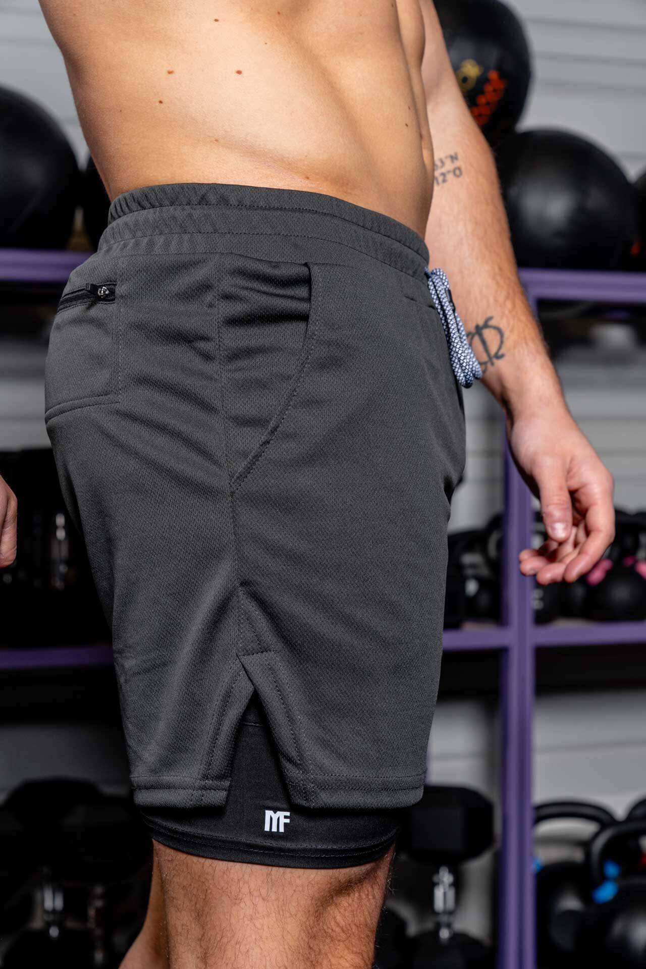 Short Homme Hybrid “Carbon”